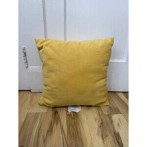 Room Essentials yellow throw pillow